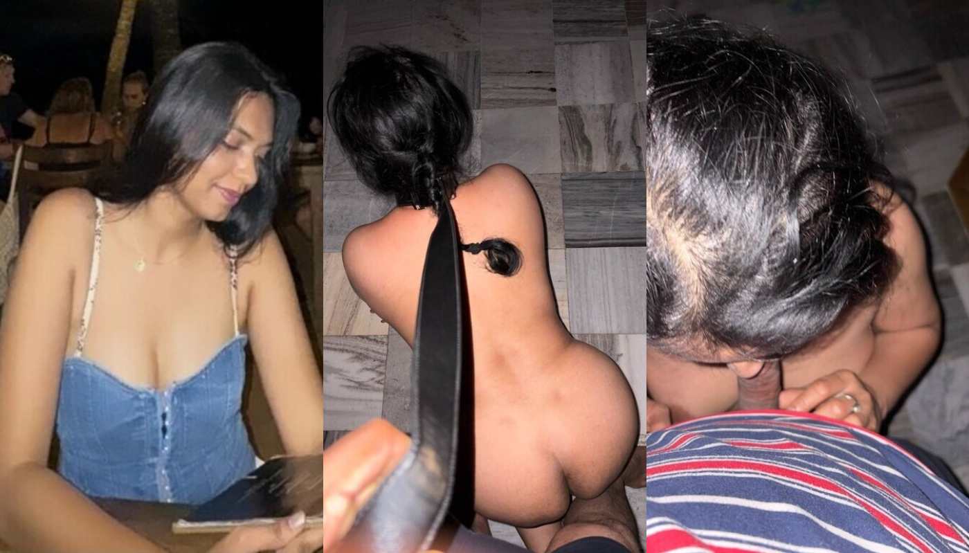 Submissive Horny Indian Girl Sucking Dick