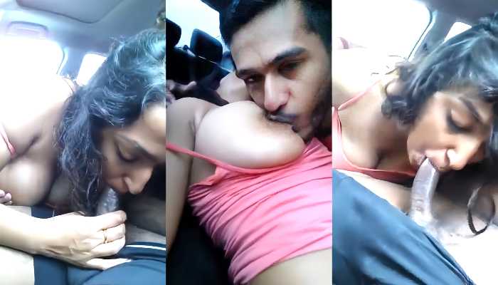 Sexy GF Sucking My Dick in car XXX Porn Video