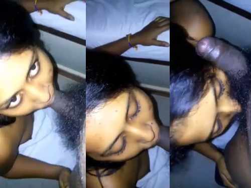 Sri Lankan Girl big dick sucking sex video