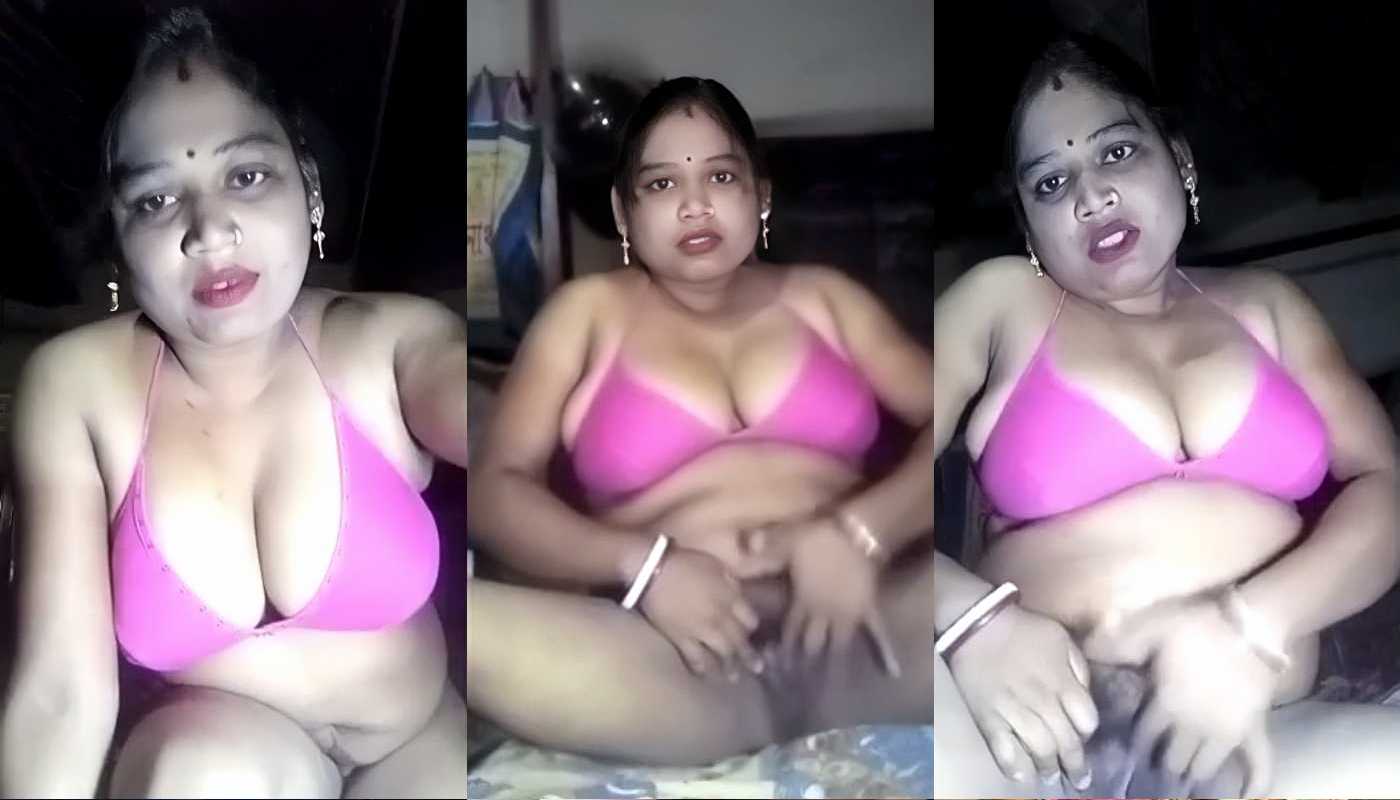 Dolly aunty ne live me bhosda khol ke dikhaya