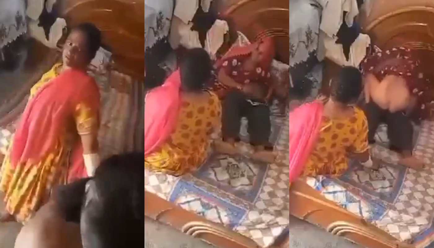 Saas ke samne lund par baithi bahu!