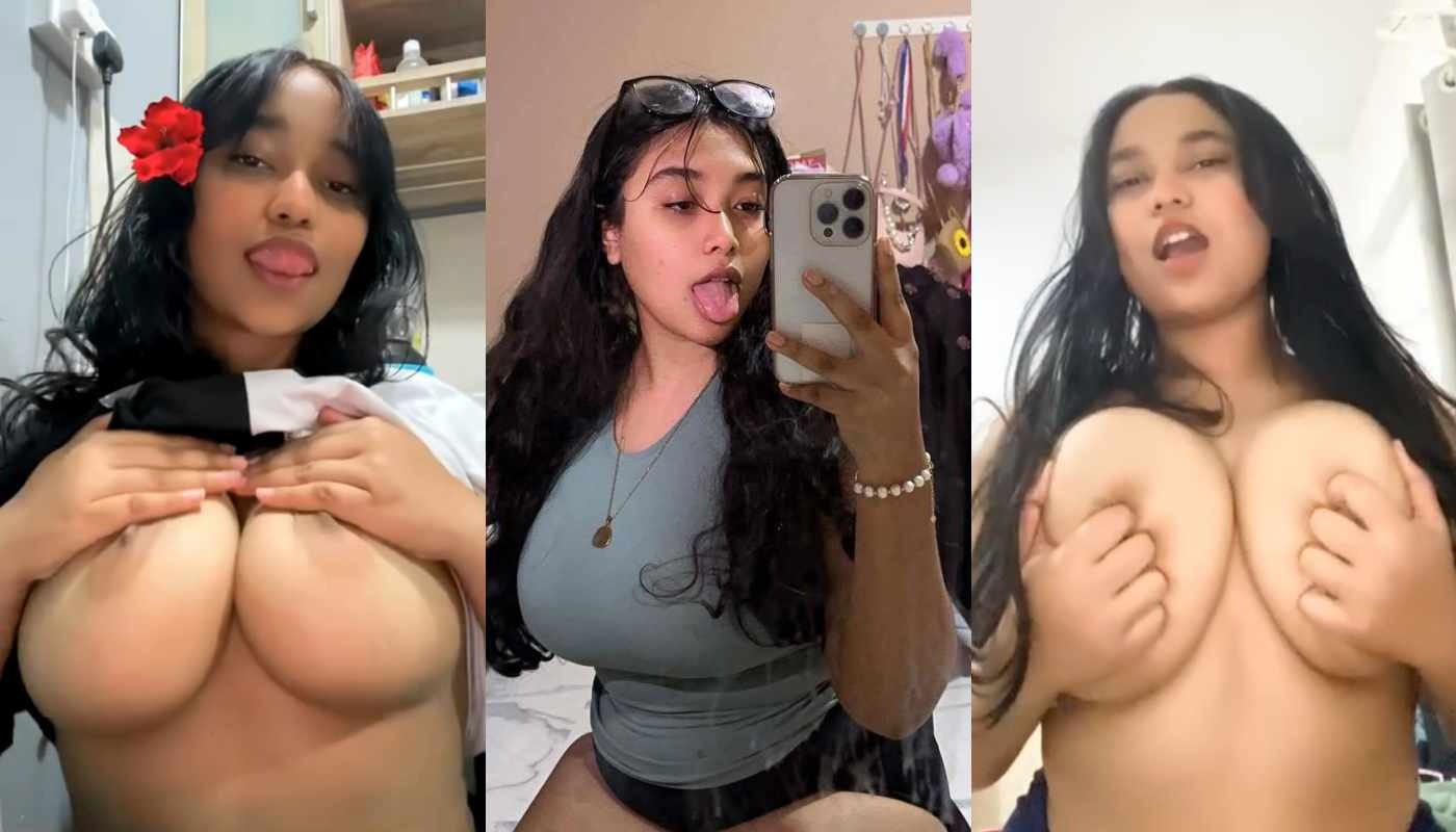 Sexy Indian Baddie Playing With Big Round Boobs - 16 Clip's
