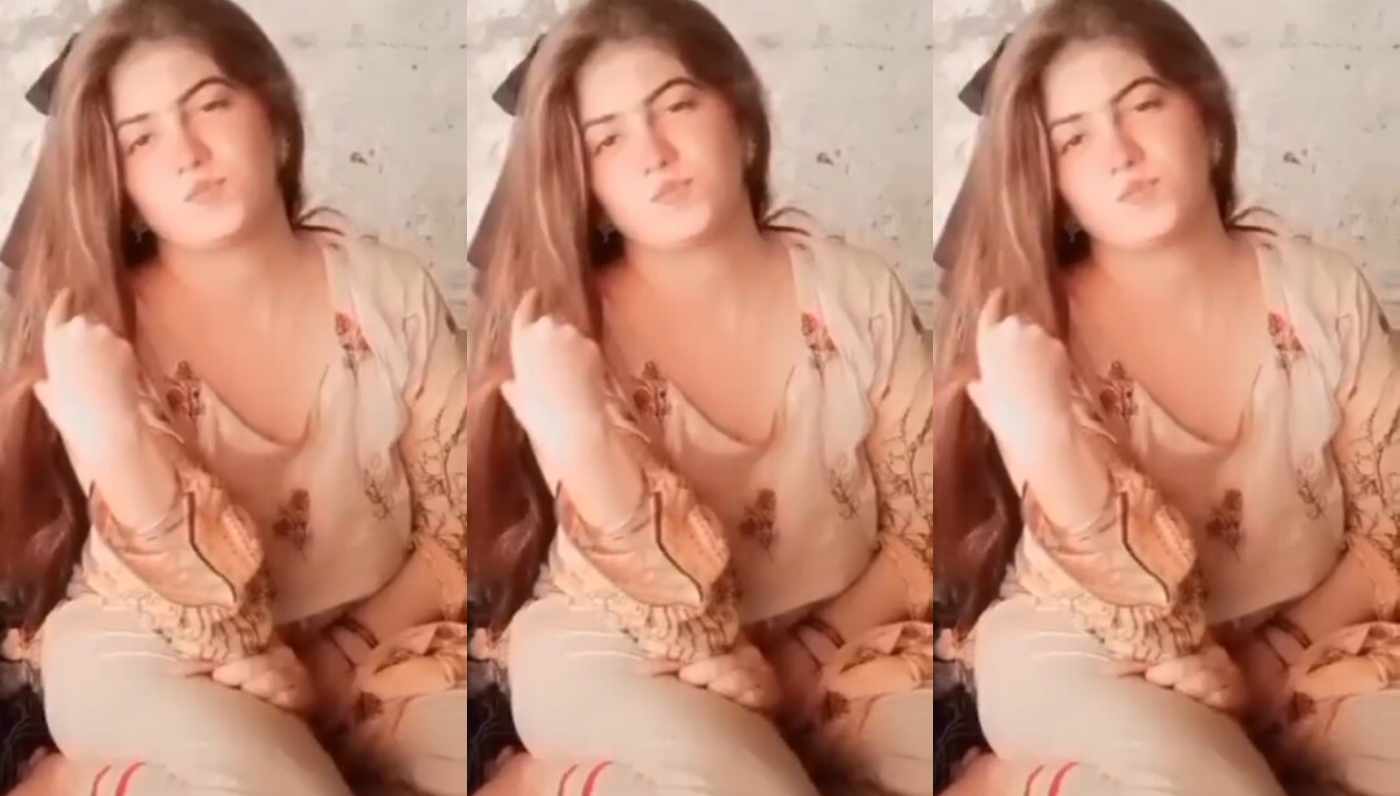 Shy Girlfriend Showing Her Big Boobs