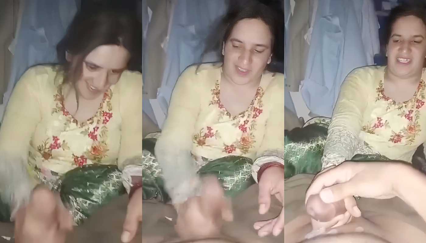 Sexy kashmiri wife ka Jor jor se lund hilake mast lund malish video